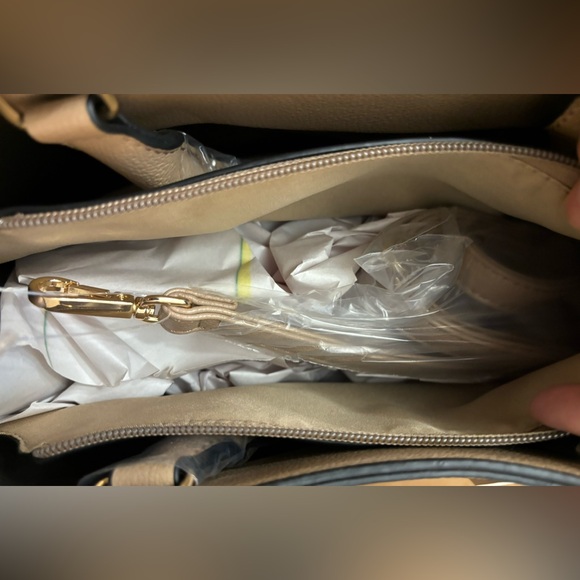 EVIE TAUPE TOTE BY LUELLA GREY LONDON - Picture 11 of 12